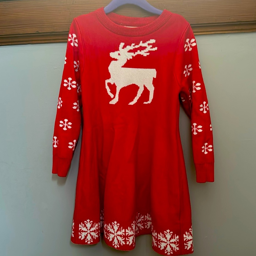Girls Christmas dress size 6/6x